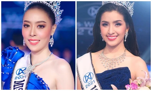 Hoa hậu Lào trả vương miện, soi nhan sắc cô gái thế ngôi