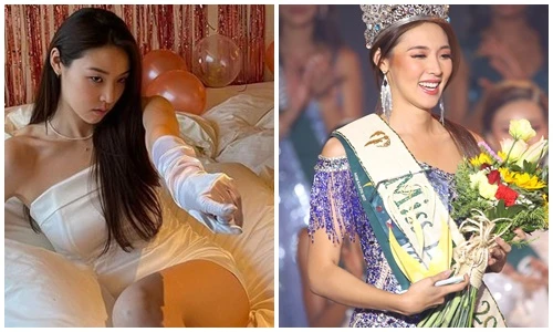 Nhan sắc gợi cảm của tân Hoa hậu Trái đất Mina Sue Choi