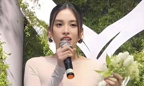 Hoa hậu Tiểu Vy bắt được hoa cưới trong hôn lễ Phương Anh