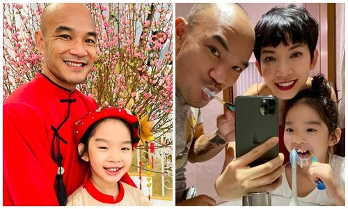 Chồng yêu thương con riêng, siêu mẫu Xuân Lan như trúng số