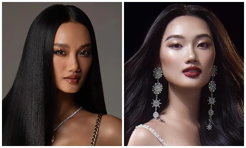 Nhan sắc đối thủ đáng gờm của Kỳ Duyên ở Miss Universe Vietnam 2024