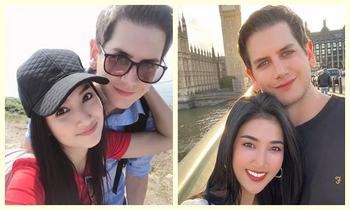 Chân dung bạn trai ngoại quốc kém tuổi của Quỳnh Lam