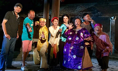 Cười té ghế loạt ảnh hậu trường hài Tết 2016 "Trở lại"