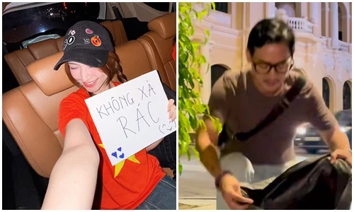 Hòa Minzy kêu mọi người bảo vệ môi trường khi xem diễu binh