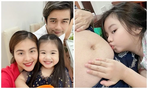 Vân Trang mang bầu lần 2 sau 5 năm lấy chồng Việt kiều