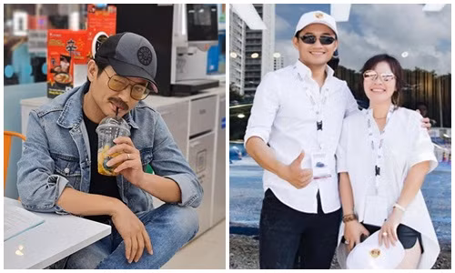 Quý Bình đăng ảnh như ông chú, vợ bình luận bất ngờ