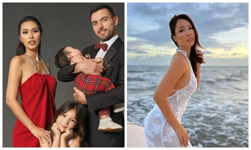 Nhan sắc quyến rũ của siêu mẫu Hà Anh sau 2 lần sinh nở