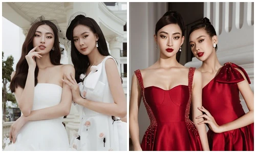 Lương Thùy Linh đọ sắc cùng thí sinh Miss World Vietnam cao 1m85