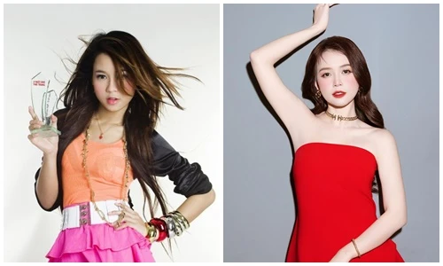 Nhan sắc Sam từ thời hot girl tuổi teen đến bà mẹ hai con