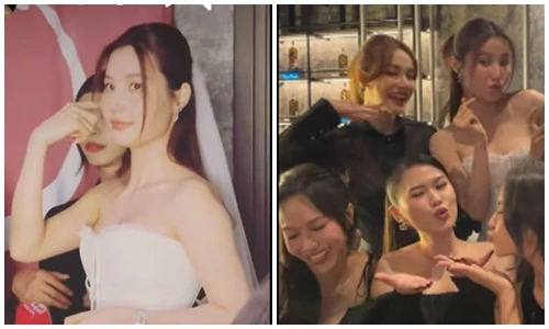 Diệu Nhi “bóc phốt” cô dâu Diễm My 9x trong tiệc độc thân