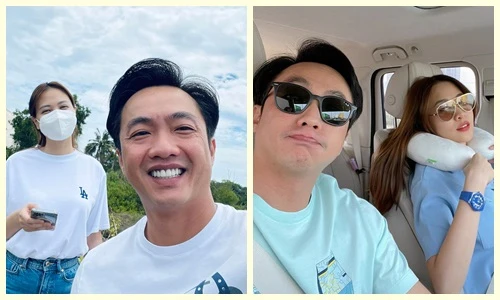 Đàm Thu Trang và chồng đại gia khoe hạnh phúc mặc tin đồn nhảm