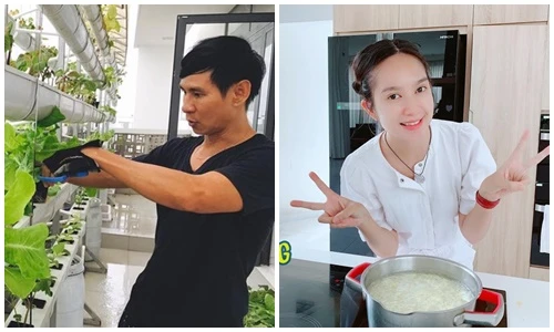 Đời thường của vợ chồng Lý Hải - Minh Hà trong biệt thự 40 tỷ