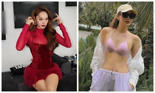 Nhan sắc quyến rũ của Minh Hằng ở tuổi 38