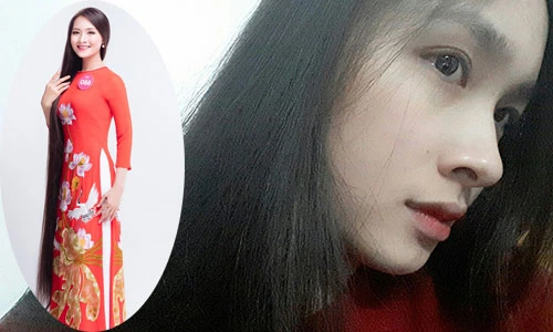 Đời thường của “công chúa tóc mây” lọt chung kết Hoa hậu Việt Nam 2018