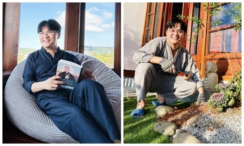 Cuộc sống của MC Đại Nghĩa trong nhà vườn đẹp ở Đà Lạt