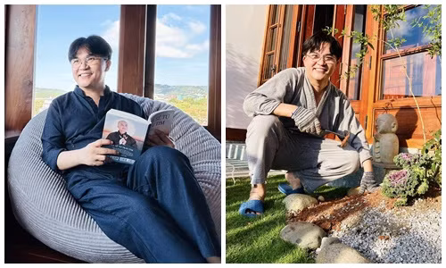 Cuộc sống của MC Đại Nghĩa trong nhà vườn đẹp ở Đà Lạt