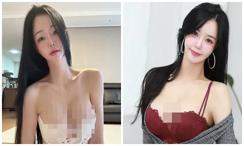 Hot girl sở hữu vòng eo rắn nước, mặc đồ o ép vòng một