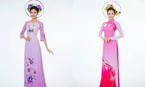 Ngắm 30 người đẹp HHVN trong tà áo dài trước giờ G
