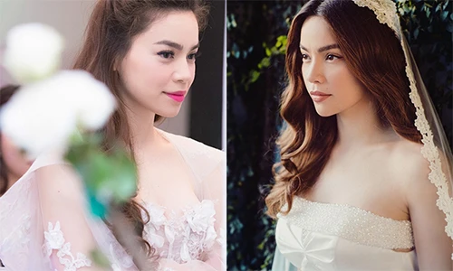 Hồ Ngọc Hà hóa cô dâu gợi cảm, ít mỹ nhân bì kịp