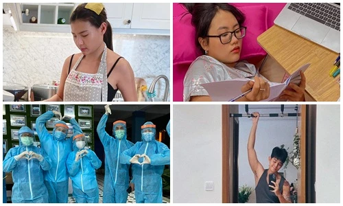 Sao Việt làm gì trong những ngày đầu TP.HCM thực hiện giãn cách?