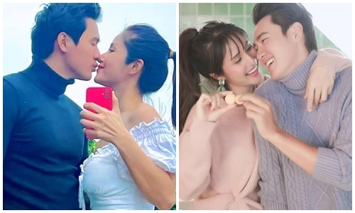 Ảnh “tình bể bình” của Thảo Trang và chồng mỹ nam kém tuổi 