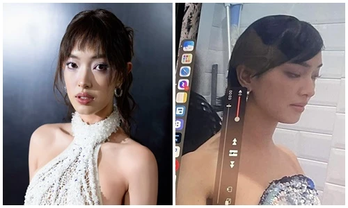 Châu Bùi báo công an khi bị quay lén thay đồ 