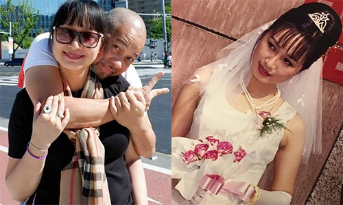 Vợ xinh đẹp của nhà thiết kế trang phục Táo quân 2021