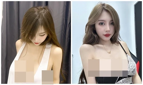 Ngượng đỏ mặt hot girl “mặc như không mặc”, lộ vòng 1 hớ hênh