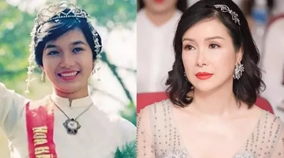 Hoa hậu Bùi Bích Phương mãn nguyện bên chồng Tiến sĩ