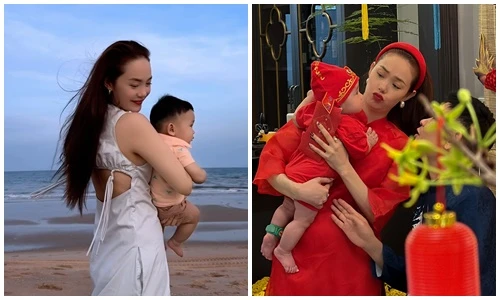 Cuộc sống của Minh Hằng sau khi có con với chồng đại gia