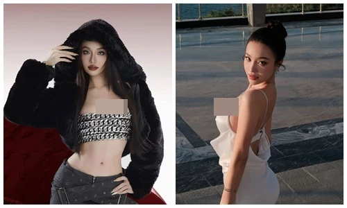 Thùy Vi nổi bật ở Hoa hậu Hoàn vũ Việt Nam 2025