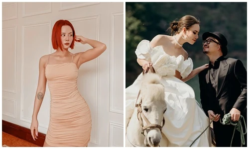 Nhan sắc vợ mới cưới kém 13 tuổi của rapper Hà Lê