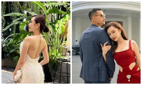 Mỹ nhân VTV Kim Oanh được khen quyến rũ hơn sau khi kết hôn