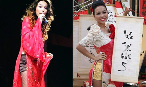 Loạt áo dài cách tân bị chê phản cảm của sao Việt