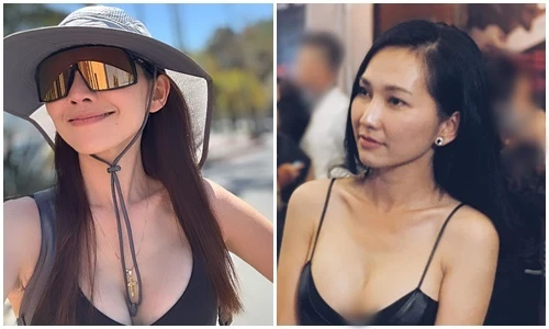 Kim Hiền khoe vòng một căng đầy... nhìn phát mê