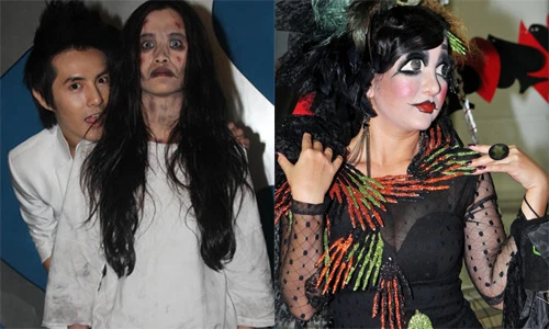 Những màn hóa trang rùng rợn nhất dịp Halloween của sao Việt