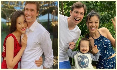 Cuộc sống của Hoàng Oanh bên chồng Tây điển trai hạnh phúc dường nào?