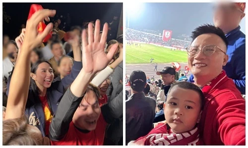 Sao Việt “quẩy” tưng bừng mừng tuyển Việt Nam thắng Thái Lan