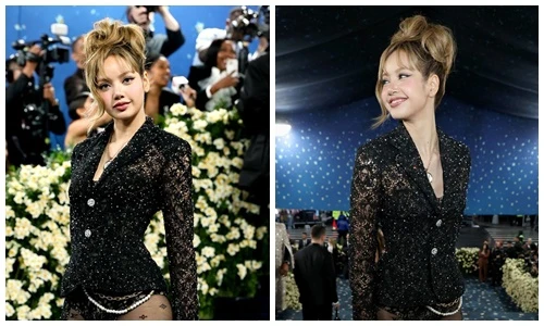 Lisa (BlackPink) diện mốt nội y táo bạo gây tranh cãi