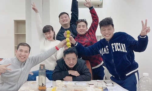 Ảnh hài hước hậu trường tập luyện Táo Quân 2022