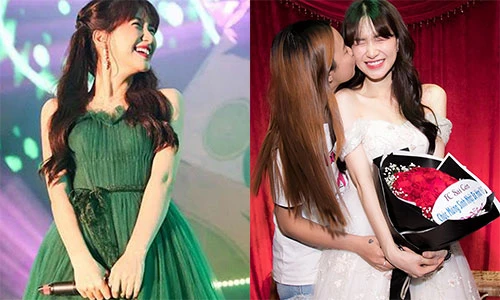 Hòa Minzy công khai con trai, "bóc chiêu" giấu bụng bầu tài tình