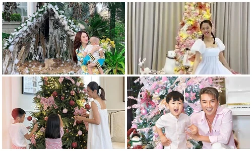 Sao Việt đón Giáng sinh sớm hoành tráng thế nào?