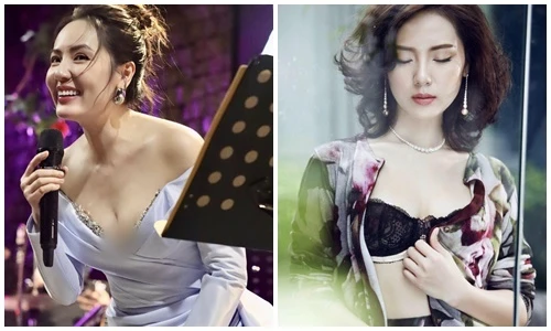 Phương Linh nhan sắc lão hóa ngược, chăm khoe vòng một