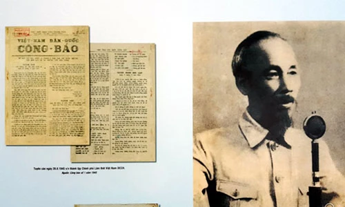 Cực hiếm bản sắc lệnh ấn định quốc kỳ Việt Nam