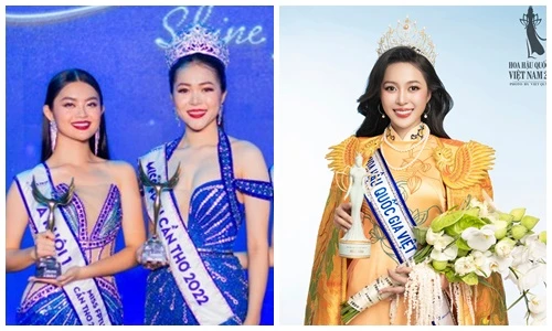 Hành trình của Kiều Duy từ hoa khôi đến Hoa hậu Quốc gia VN