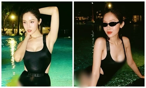 Hoa hậu Chuyển giới Việt Nam diện bikini khoe dáng nuột nà