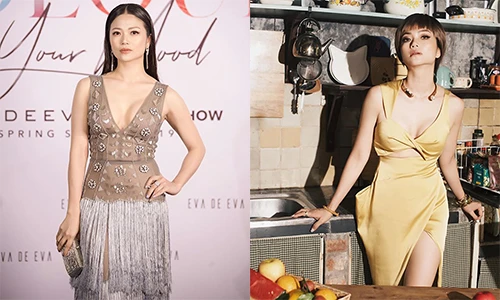 Vẻ gợi cảm của Kiều Anh “Phía trước là bầu trời” ở tuổi 39