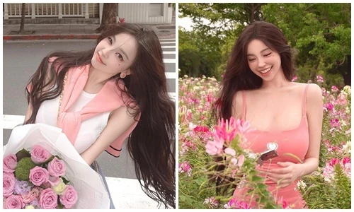 Hot girl Đài Loan chuộng váy áo gợi cảm, đẹp như búp bê sứ