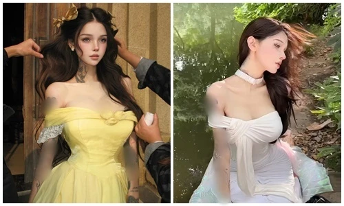 Hot girl xăm kín người mặc gợi cảm “đốt cháy” mùa hè