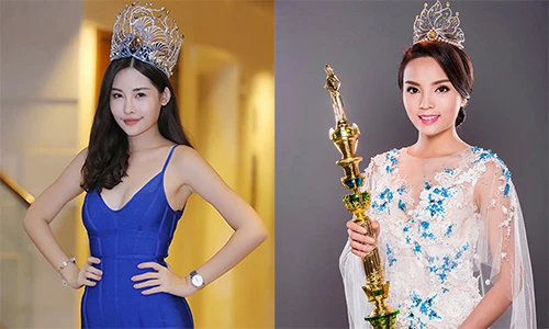 Ngân Anh - Kỳ Duyên: 2 hoa hậu bị dân mạng đòi tước vương miện